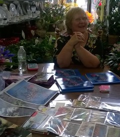 Barb at Clark Book Signing - July 2015