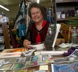 Candy at Clark Book Signing