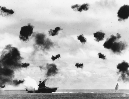 YorktownBombed-1942