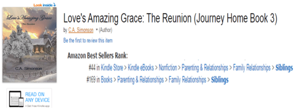 December Ratings on Amazon